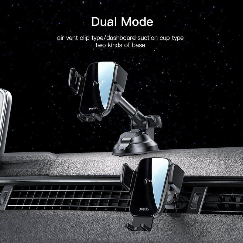 UGREEN Car Phone Holder Car Mount, [Upgraded 4-in-1 Dashboard/Air Vent/Windscreen], [One-button Release], Metal Hook Mobile Holder, Fit for iPhone 17/16/15/14, Samsung S25/24/23, 4.7-7.2" Accessories