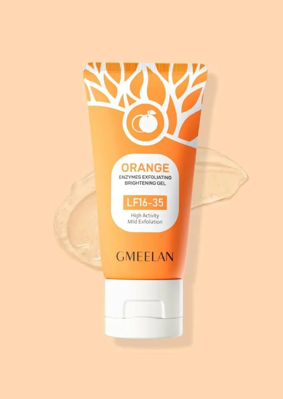 Orange Enzyme Exfoliating Gel – 1 Minute Gentle Brightening Formula