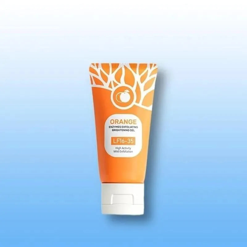 Orange Enzyme Exfoliating Gel – 1 Minute Gentle Brightening Formula