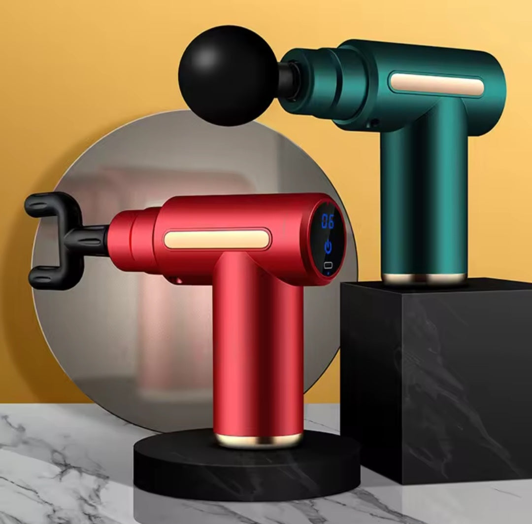 4-in-1 Massage Gun | Deep Tissue Pain Relief & Muscle Recovery with 4 Attachments